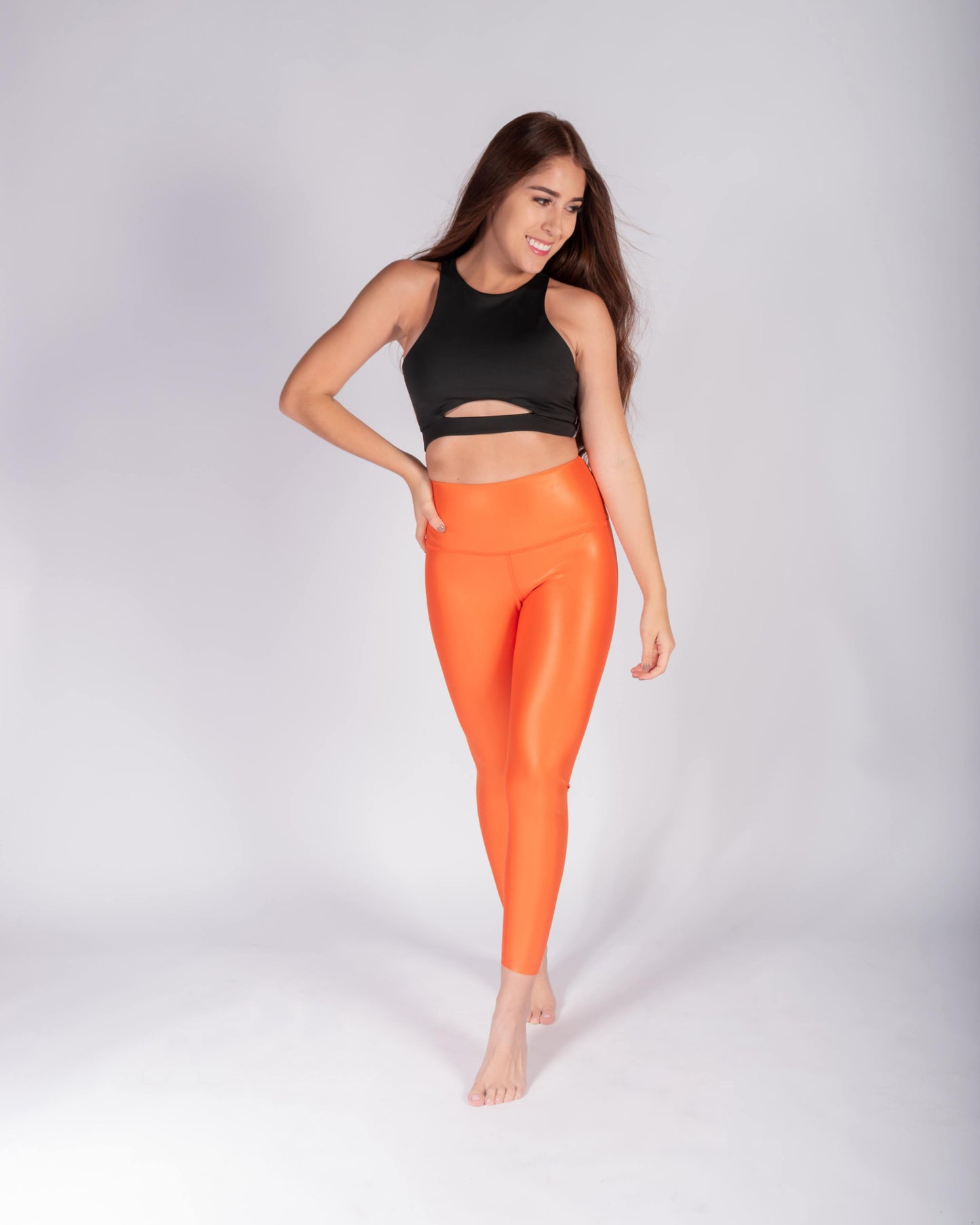 Bright Orange Leggings