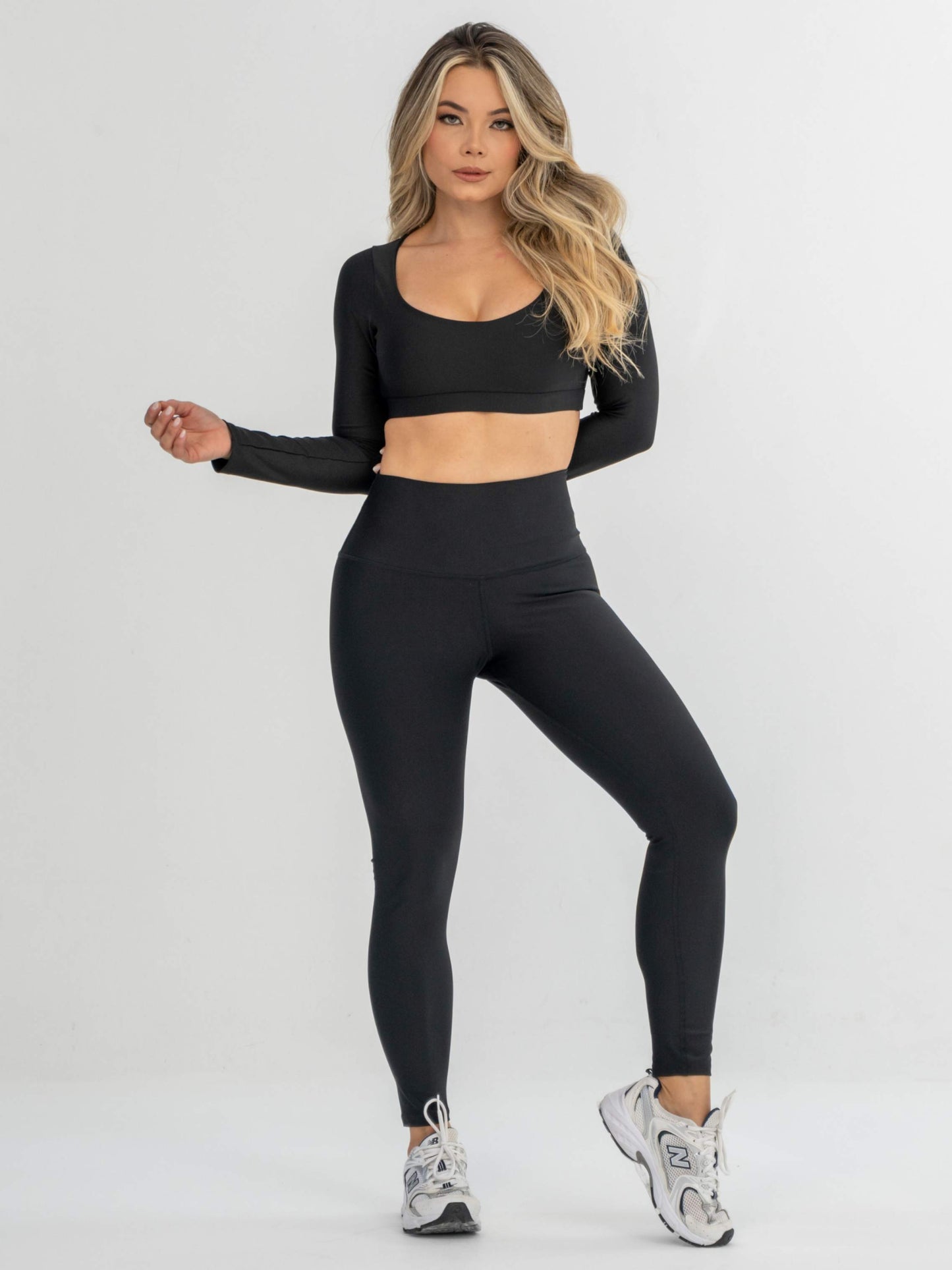Matte Black Leggings